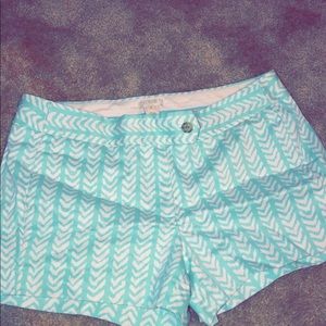 Mint shorts